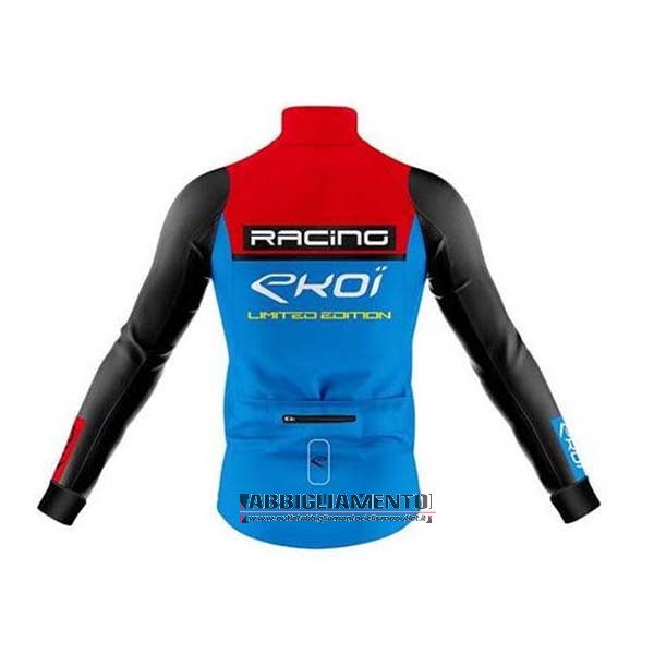 Abbigliamento EKOI 2020 Manica Lunga e Calzamaglia Con Bretelle Rosso Blu Nero - Clicca l'immagine per chiudere