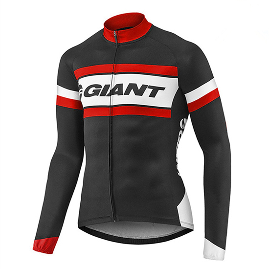 Abbigliamento Giant 2017 Manica Lunga e Pantaloncino Con Bretelle rosso e nero - Clicca l'immagine per chiudere