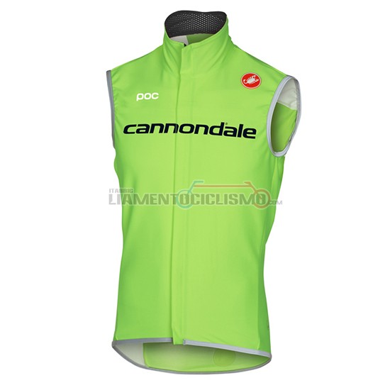 Gilet Antivento Cannondale 2017 verde - Clicca l'immagine per chiudere