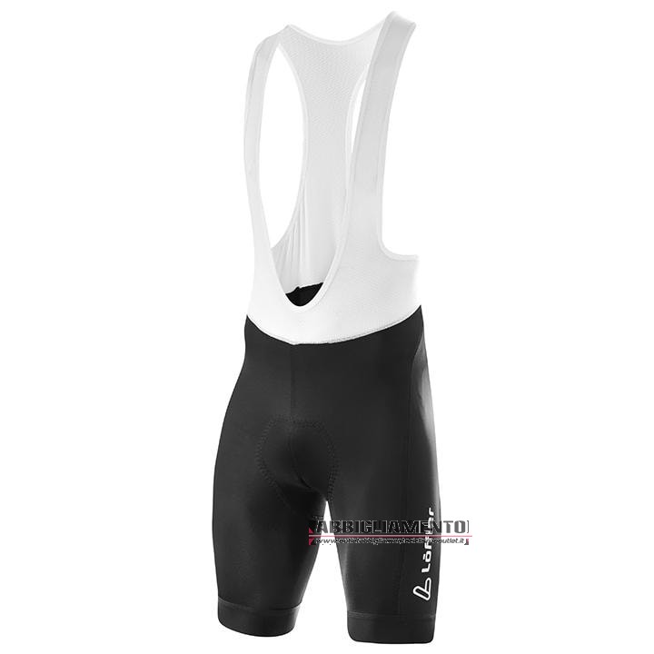 Abbigliamento Loffler 2020 Manica Corta e Pantaloncino Con Bretelle Nero Bianco Rosso - Clicca l'immagine per chiudere