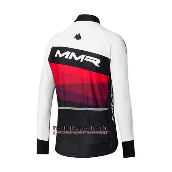 Abbigliamento MMR 2020 Manica Lunga e Calzamaglia Con Bretelle Bianco Nero Rosso - Clicca l'immagine per chiudere