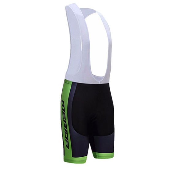 Abbigliamento Merida 2017 Manica Corta e Pantaloncino Con Bretelle nero e verde - Clicca l'immagine per chiudere