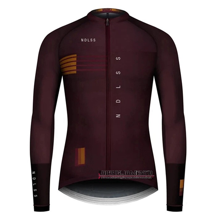 Abbigliamento NDLSS 2020 Manica Lunga e Calzamaglia Con Bretelle Marrone Rosso - Clicca l'immagine per chiudere