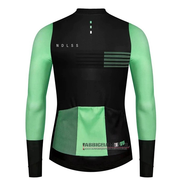 Abbigliamento NDLSS 2020 Manica Lunga e Calzamaglia Con Bretelle Nero Verde - Clicca l'immagine per chiudere