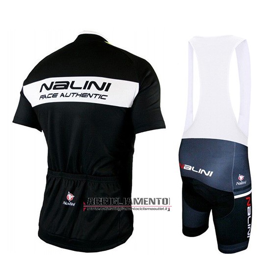 Abbigliamento Nalini 2019 Manica Corta e Pantaloncino Con Bretelle Nero Giallo - Clicca l'immagine per chiudere