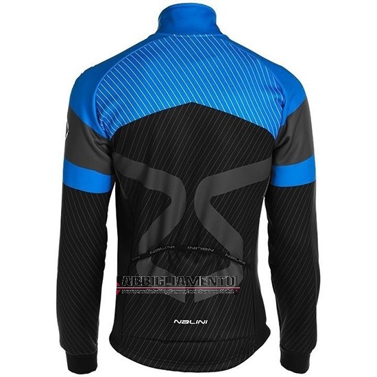 Abbigliamento Nalini 2019 Manica Lunga e Calzamaglia Con Bretelle Nero Blu - Clicca l'immagine per chiudere