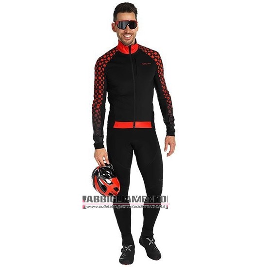 Abbigliamento Nalini CRIT 3l 2.0 2019 Manica Lunga e Calzamaglia Con Bretelle Nero Rosso - Clicca l'immagine per chiudere