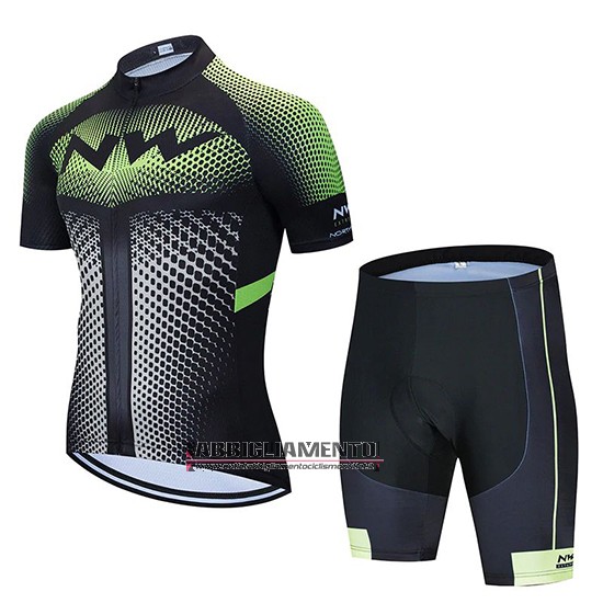 Abbigliamento Northwave 2020 Manica Corta e Pantaloncino Con Bretelle Nero Bianco Verde - Clicca l'immagine per chiudere