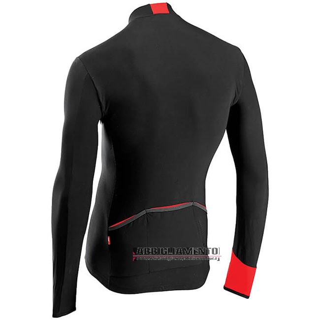 Abbigliamento Northwave Manica Lunga Nero Rosso - Clicca l'immagine per chiudere