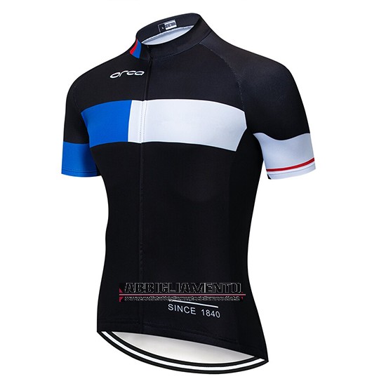 Abbigliamento Orbea 2019 Manica Corta e Pantaloncino Con Bretelle Nero Blu Bianco - Clicca l'immagine per chiudere