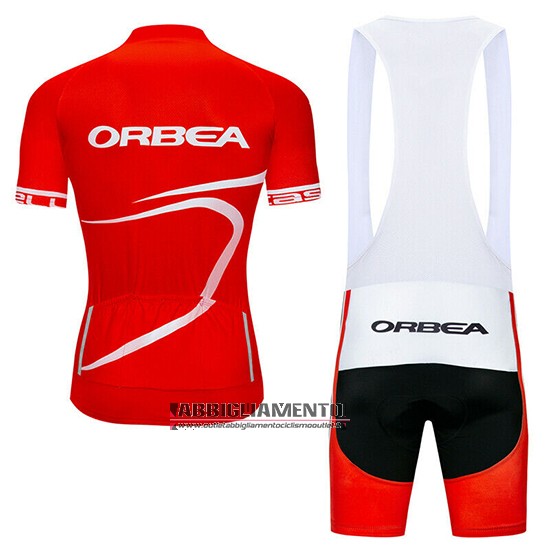 Abbigliamento Orbea 2019 Manica Corta e Pantaloncino Con Bretelle Rosso Nero - Clicca l'immagine per chiudere