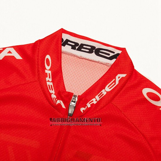 Abbigliamento Orbea 2019 Manica Corta e Pantaloncino Con Bretelle Rosso Nero - Clicca l'immagine per chiudere