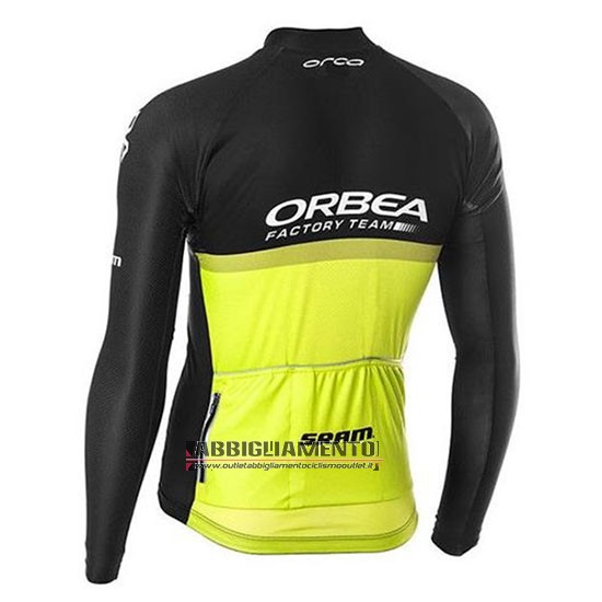 Abbigliamento Orbea 2020 Manica Lunga e Calzamaglia Con Bretelle Nero Giallo - Clicca l'immagine per chiudere