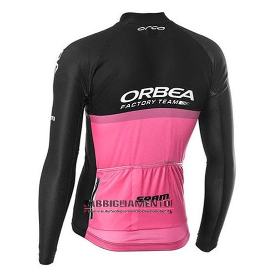 Abbigliamento Orbea 2020 Manica Lunga e Calzamaglia Con Bretelle Nero Rosa - Clicca l'immagine per chiudere