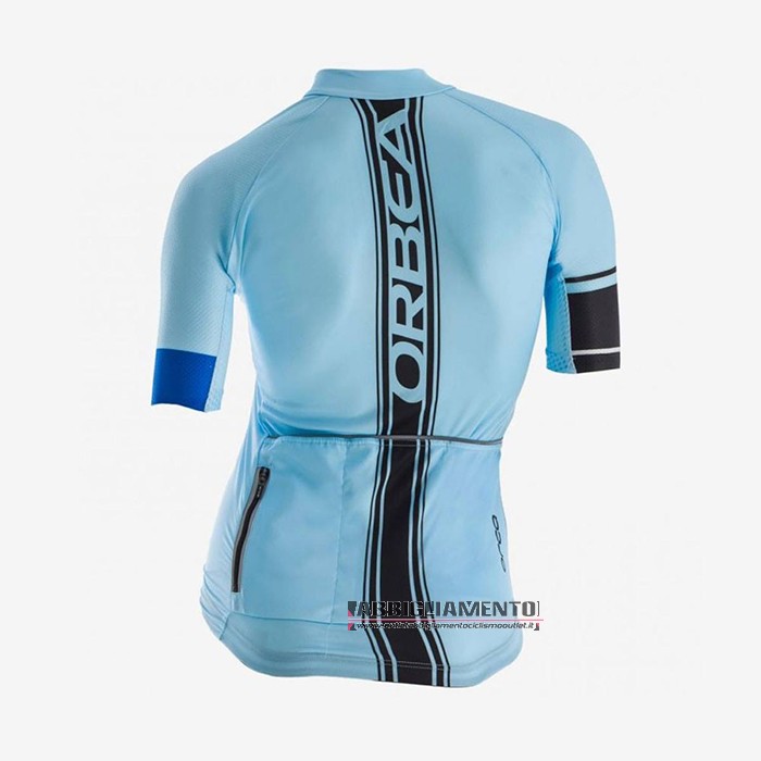 Abbigliamento Orbea Manica Corta e Pantaloncino Con Bretelle 2021 Azzurro - Clicca l'immagine per chiudere