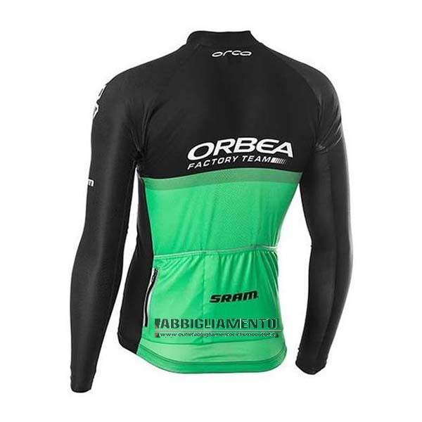 Abbigliamento Orbea 2020 Manica Lunga e Calzamaglia Con Bretelle Nero Verde - Clicca l'immagine per chiudere