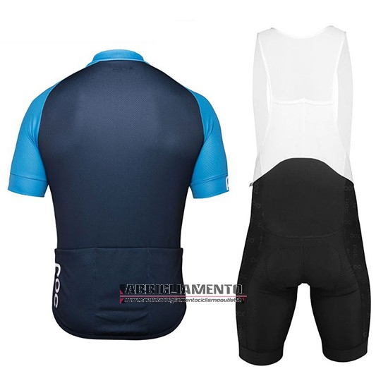 Abbigliamento POC Essential XC 2018 Manica Corta e Pantaloncino Con Bretelle Blu - Clicca l'immagine per chiudere