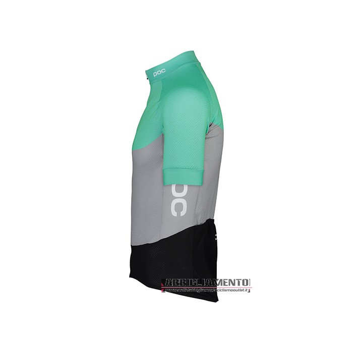 Abbigliamento POC Manica Corta e Pantaloncino Con Bretelle 2021 Verde - Clicca l'immagine per chiudere