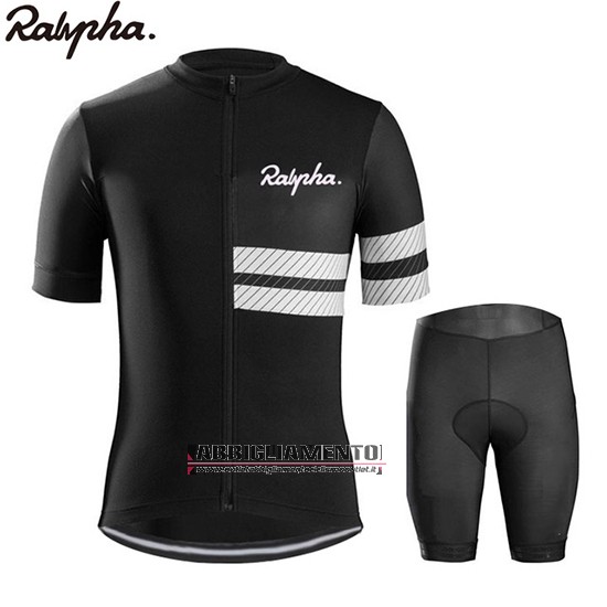Abbigliamento Ralph 2019 Manica Corta e Pantaloncino Con Bretelle Nero Bianco - Clicca l'immagine per chiudere