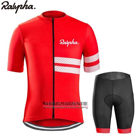 Abbigliamento Ralph 2019 Manica Corta e Pantaloncino Con Bretelle Rosso Bianco - Clicca l'immagine per chiudere
