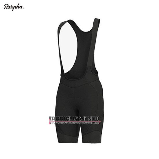 Abbigliamento Rapha 2019 Manica Corta e Pantaloncino Con Bretelle Nero Bianco - Clicca l'immagine per chiudere