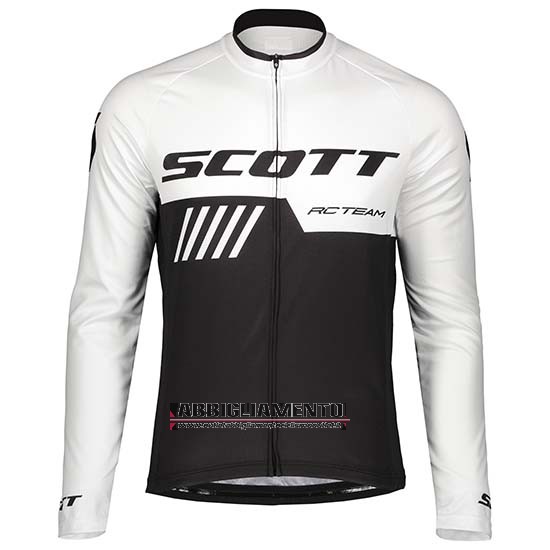 Abbigliamento Scott 2019 Manica Lunga e Calzamaglia Con Bretelle Nero Bianco - Clicca l'immagine per chiudere