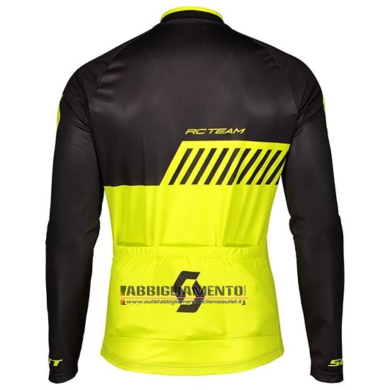 Abbigliamento Scott 2019 Manica Lunga e Calzamaglia Con Bretelle Nero Giallo - Clicca l'immagine per chiudere