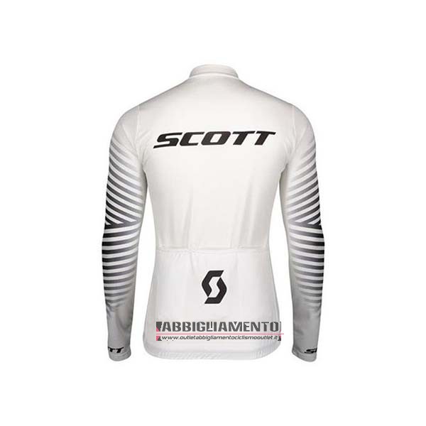 Abbigliamento Scott 2020 Manica Lunga e Calzamaglia Con Bretelle Bianco Nero - Clicca l'immagine per chiudere