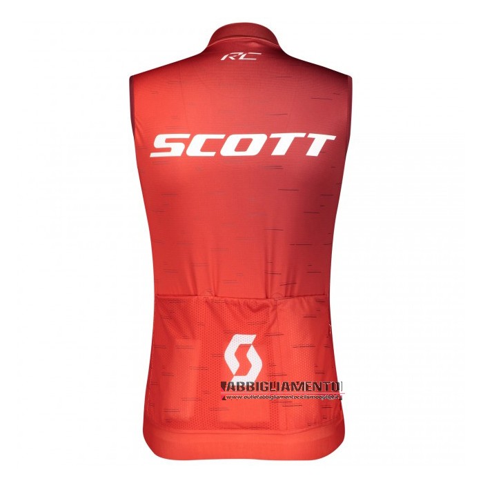 Gilet Antivento Scott 2021 Rosso - Clicca l'immagine per chiudere