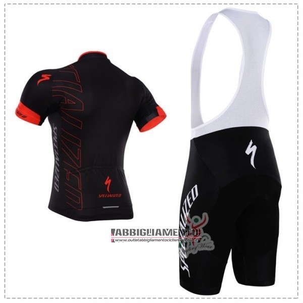 Abbigliamento Specialized 2018 Manica Corta e Pantaloncino Con Bretelle Nero Rosso - Clicca l'immagine per chiudere