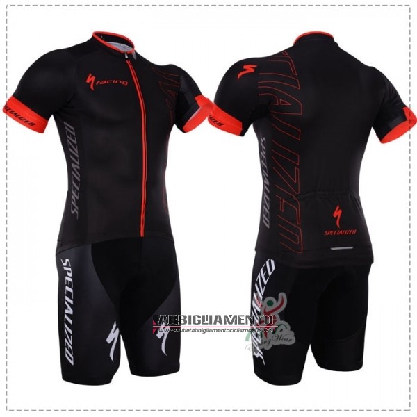 Abbigliamento Specialized 2018 Manica Corta e Pantaloncino Con Bretelle Nero Rosso - Clicca l'immagine per chiudere