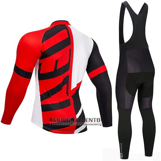 Abbigliamento Specialized 2019 Manica Lunga e Calzamaglia Con Bretelle Nero Rosso - Clicca l'immagine per chiudere