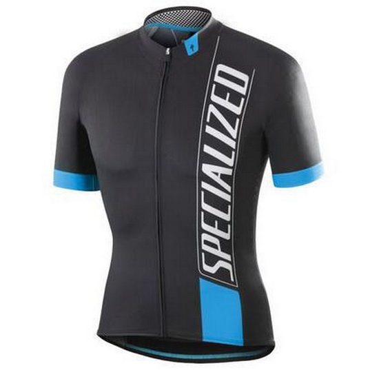 Abbigliamento Specialized 2016 Manica Corta e Pantaloncino Con Bretelle Nero Bianco Blu - Clicca l'immagine per chiudere