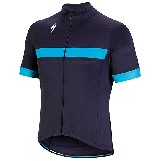 Abbigliamento Specialized 2018 Manica Corta e Pantaloncino Con Bretelle Blu - Clicca l'immagine per chiudere