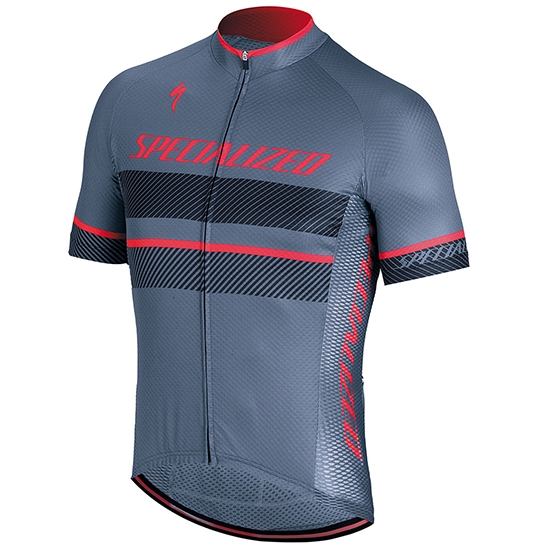 Abbigliamento Specialized 2018 Manica Corta e Pantaloncino Con Bretelle Grigio Rosa - Clicca l'immagine per chiudere