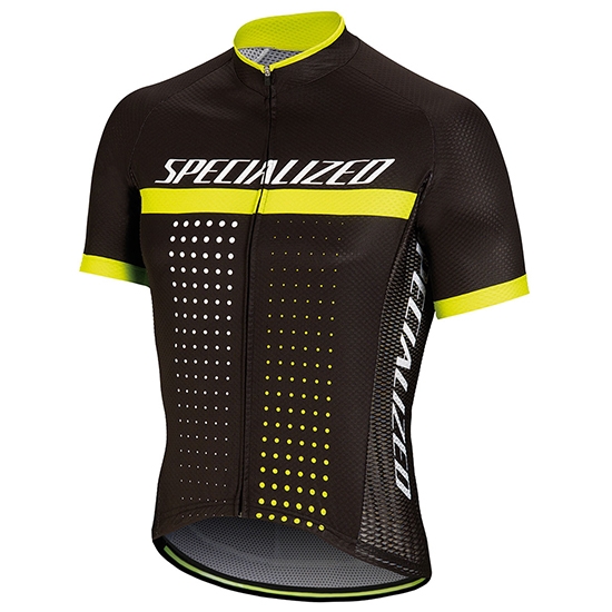 Abbigliamento Specialized 2018 Manica Corta e Pantaloncino Con Bretelle Nero Giallo - Clicca l'immagine per chiudere