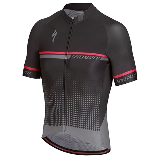 Abbigliamento Specialized 2018 Manica Corta e Pantaloncino Con Bretelle Nero Grigion Rosso - Clicca l'immagine per chiudere