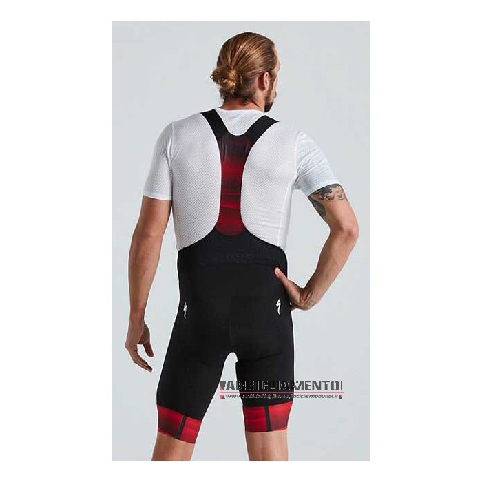 Abbigliamento Specialized Manica Corta e Pantaloncino Con Bretelle 2021 Rosso - Clicca l'immagine per chiudere