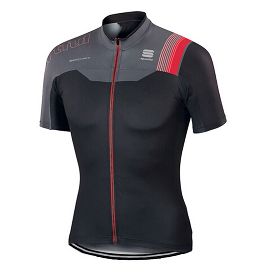 Abbigliamento Sportful 2017 Manica Corta e Pantaloncino Con Bretelle nero e rosso - Clicca l'immagine per chiudere