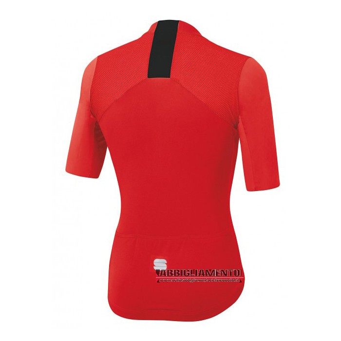 Abbigliamento Sportful Manica Corta e Pantaloncino Con Bretelle 2020 Rosso - Clicca l'immagine per chiudere