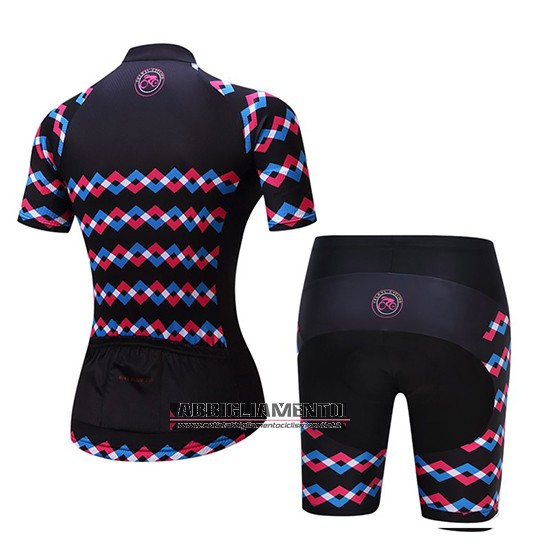 Donne Abbigliamento Teleyi 2019 Manica Corta e Pantaloncino Con Bretelle Viola Nero - Clicca l'immagine per chiudere