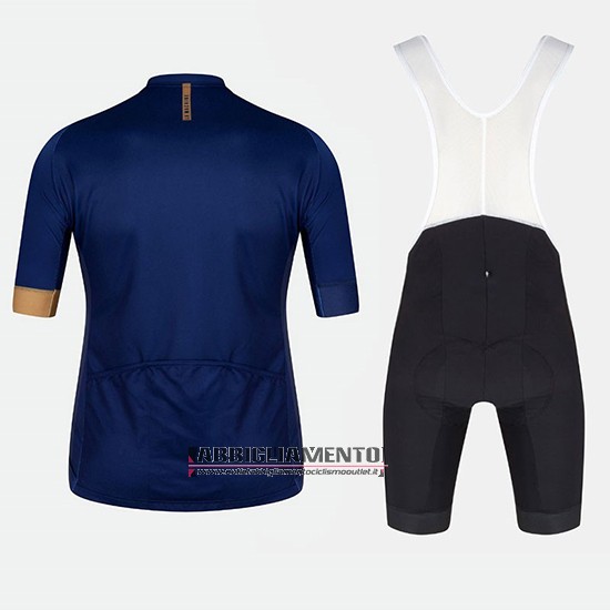 Abbigliamento Velo 2018 Manica Corta e Pantaloncino Con Bretelle Blu Arancione - Clicca l'immagine per chiudere
