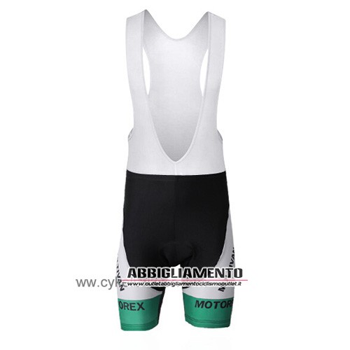 Abbigliamento Merida 2015 Manica Corta E Pantaloncino Con Bretelle Bianco E Verde - Clicca l'immagine per chiudere