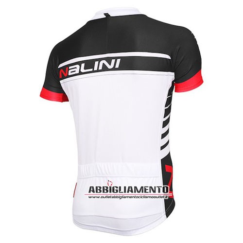 Abbigliamento Nalini 2015 Manica Corta E Pantaloncino Con Bretelle Nero E Bianco - Clicca l'immagine per chiudere