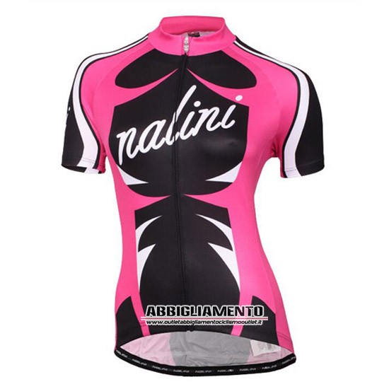 Donne Abbigliamento Nalini 2016 Manica Corta E Pantaloncino Con Bretelle Fuxia E Nero - Clicca l'immagine per chiudere