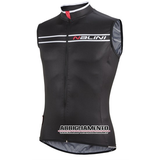 Gilet antivento Nalini 2016 Nero E Bianco - Clicca l'immagine per chiudere