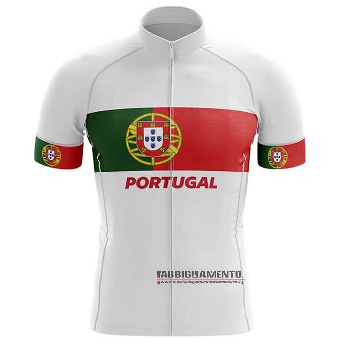 Abbigliamento Campione Portugal 2020 Manica Corta e Pantaloncino Con Bretelle Bianco Verde Rosso - Clicca l'immagine per chiudere