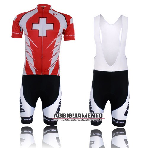 Abbigliamento Pearl Izumi 2010 Manica Corta E Pantaloncino Con Bretelle Rosso E Bianco - Clicca l'immagine per chiudere