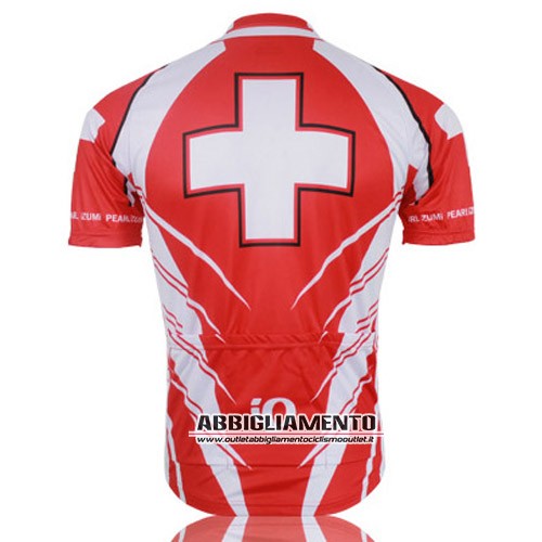 Abbigliamento Pearl Izumi 2010 Manica Corta E Pantaloncino Con Bretelle Rosso E Bianco - Clicca l'immagine per chiudere