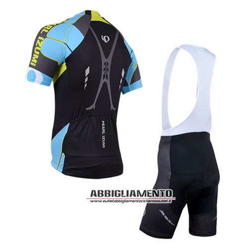 Abbigliamento Pearl Izumi 2014 Manica Corta E Pantaloncino Con Bretelle Nero E Blu - Clicca l'immagine per chiudere